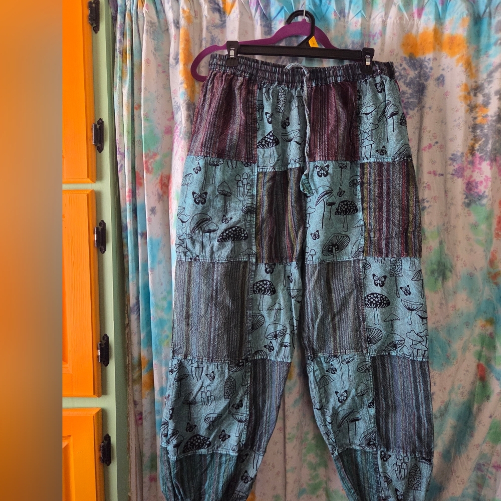 Patchwork Pants - image 1